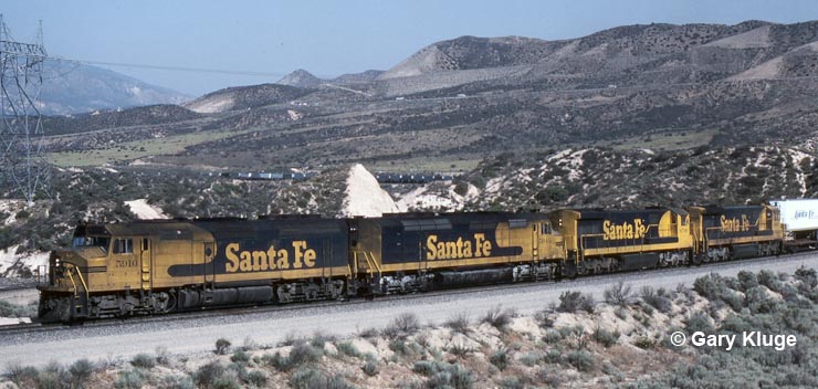 ATSF 5910 on Cajon Pass