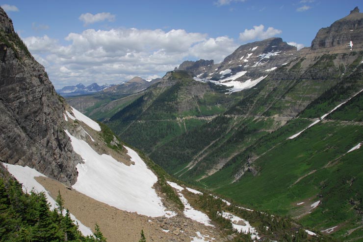 Going to the Sun Road in Glacier National Park