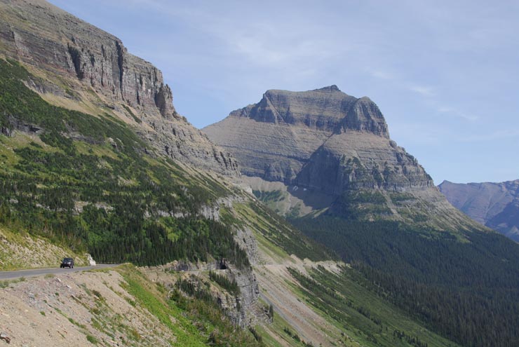 Going to the Sun Road in Glacier National Park