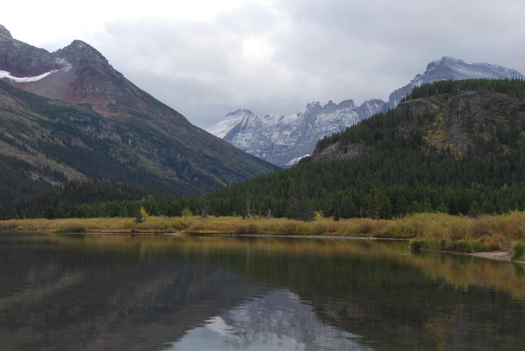 Swiftcurrent Lake in Glacier National Park