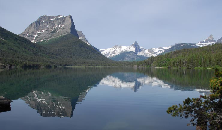 St. Mary Lake from the Sun Point trail