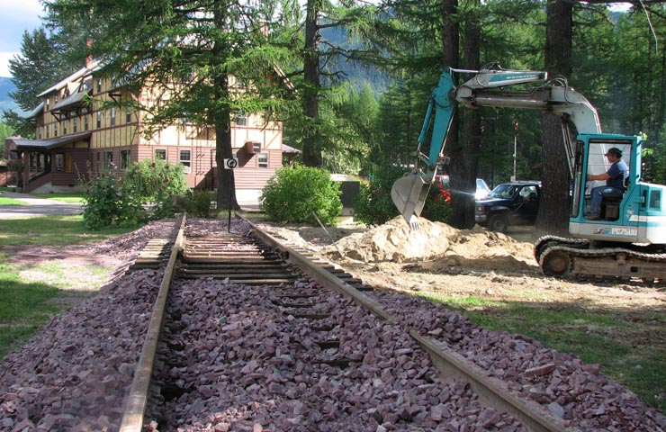 Track installation